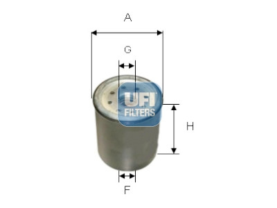 Filtre à carburant UFI 24.331.00