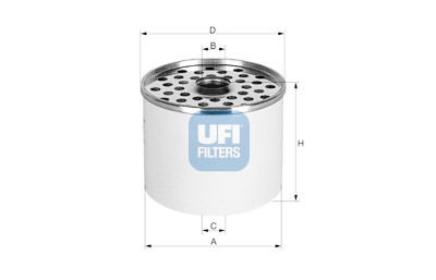 Filtre à carburant UFI 24.360.00
