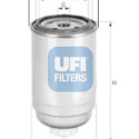 Filtre à carburant UFI 24.399.00