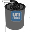 Filtre à carburant UFI 24.416.00