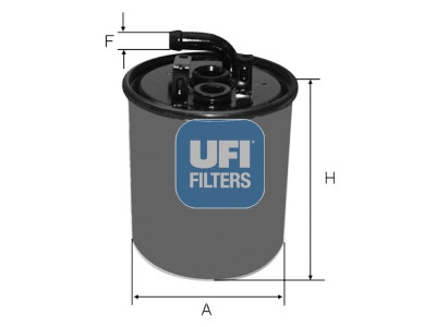 Filtre à carburant UFI 24.416.00