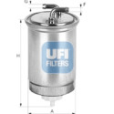 Filtre à carburant UFI 24.435.00