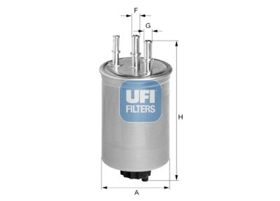 Filtre à carburant UFI 24.445.00