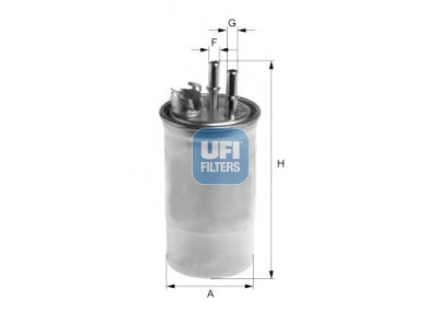 Filtre à carburant UFI 24.450.00