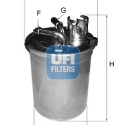 Filtre à carburant UFI 24.451.00