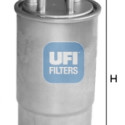 Filtre à carburant UFI 24.ONE.00