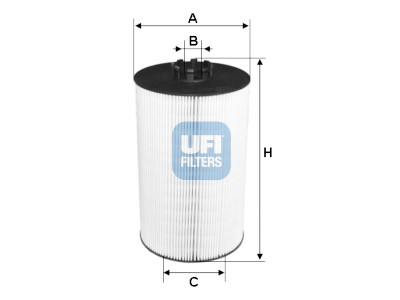 Filtre à huile UFI 25.062.00