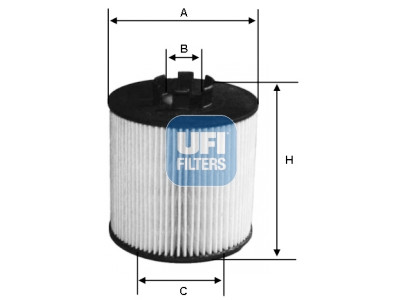 Filtre à huile UFI 25.063.00
