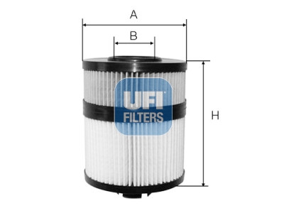 Filtre à huile UFI 25.108.00