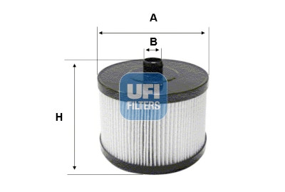 Filtre à huile UFI 25.145.00