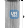 Filtre à huile UFI 25.155.00