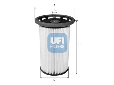 Filtre à carburant UFI 26.025.00