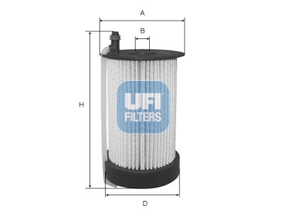 Filtre à carburant UFI 26.031.00