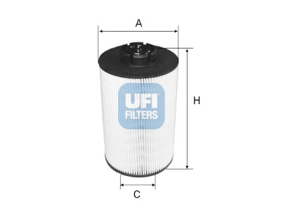 Filtre à carburant UFI 26.039.00