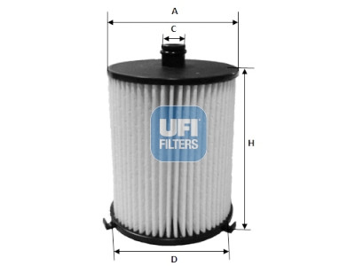 Filtre à carburant UFI 26.073.00