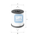 Filtre à carburant UFI 26.122.00