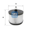 Filtre à carburant UFI 26.123.00