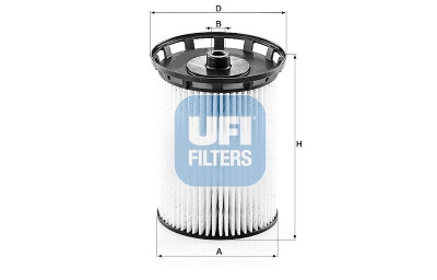 Filtre à carburant UFI 26.129.00