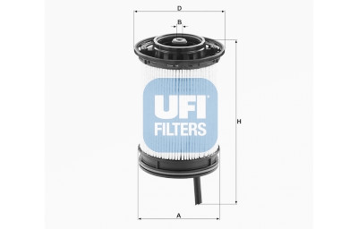 Filtre à carburant UFI 26.130.00
