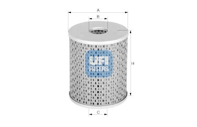 Filtre à carburant UFI 26.670.00