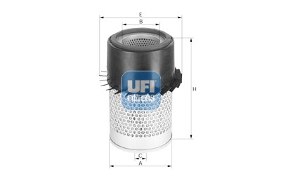 Filtre à air UFI 27.132.00