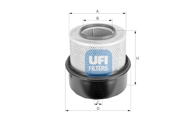 Filtre à air UFI 27.383.00