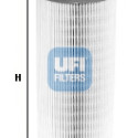 Filtre à air UFI 27.403.00