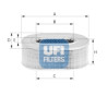 Filtre à air UFI 27.427.00