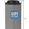 Filtre à air UFI 27.512.00