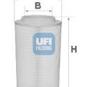 Filtre à air UFI 27.650.00