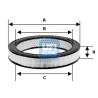 Filtre à air UFI 27.750.00