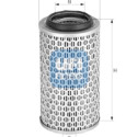 Filtre à air UFI 27.801.00