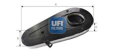 Filtre à air UFI 27.A97.00