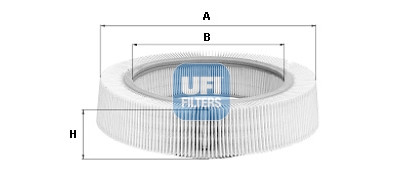 Filtre à air UFI 30.005.00