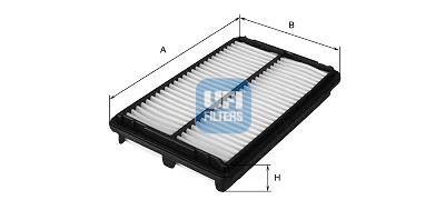 Filtre à air UFI 30.076.00
