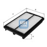 Filtre à air UFI 30.102.00