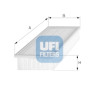 Filtre à air UFI 30.106.00