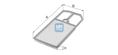 Filtre à air UFI 30.184.00