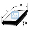 Filtre à air UFI 30.269.00