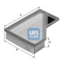 Filtre à air UFI 30.317.00