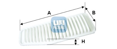 Filtre à air UFI 30.338.00