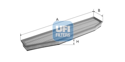 Filtre à air UFI 30.395.00