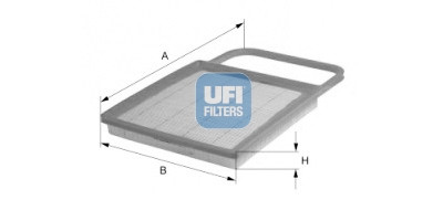 Filtre à air UFI 30.400.00