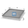 Filtre à air UFI 30.406.00