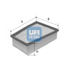 Filtre à air UFI 30.407.00