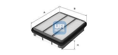 Filtre à air UFI 30.505.00