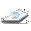 Filtre à air UFI 30.591.00
