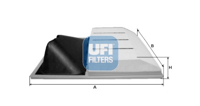 Filtre à air UFI 30.630.00