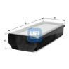 Filtre à air UFI 30.655.00