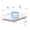 Filtre à air UFI 30.687.00
